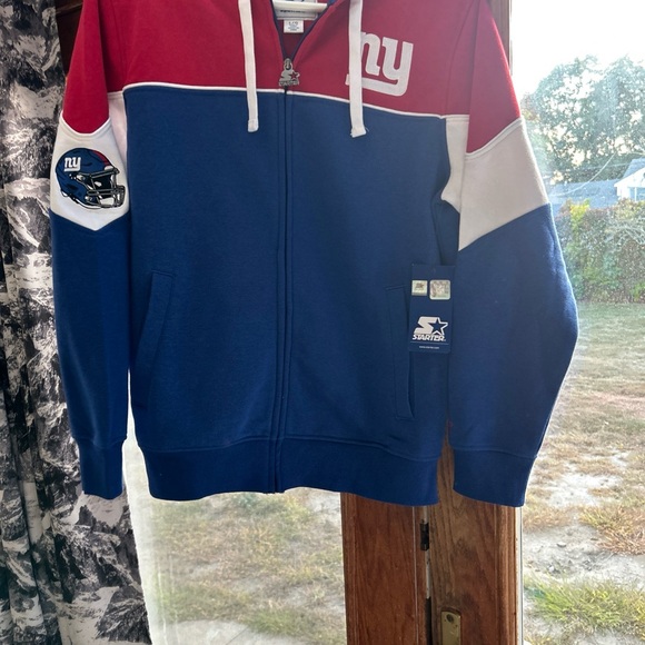 NFL STARTER GIANTS HOODIE BRAND NEW WITH TAGS Men’s large no pets/smokers - Picture 6 of 6